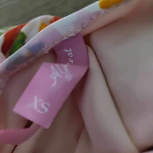 Alja Horvat Anthropologie Swimsuit XS Colorful‎ Mixed Media Floral One-Piece - Picture 6 of 6